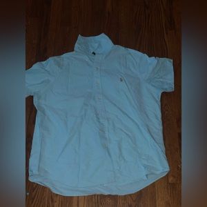 blue polo by Ralph Lauren dress shirt